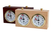 Wooden BHB chess clock without stand – LIGHT SMALL