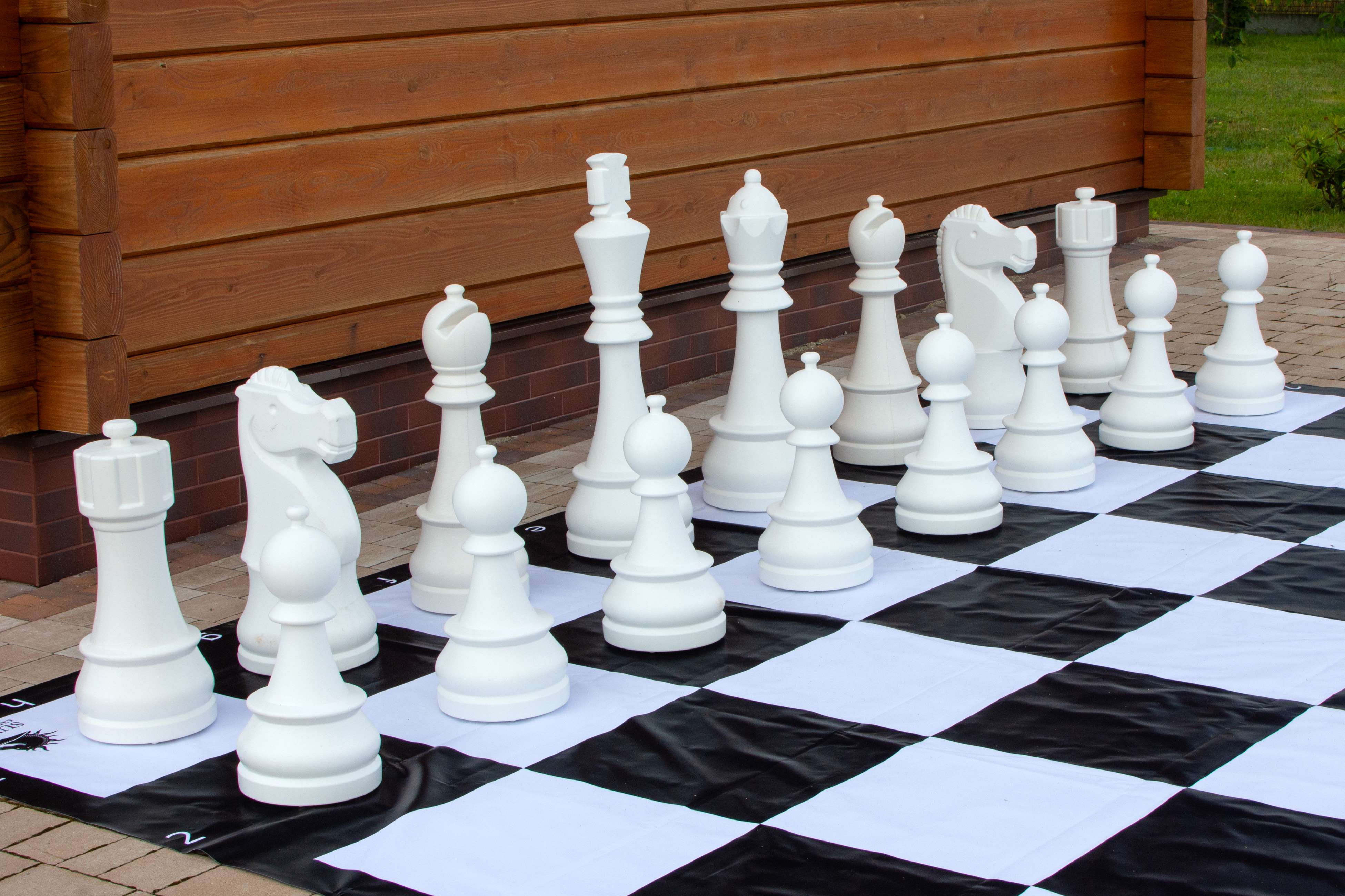 Giant chess pieces (king height 90 cm) - Giant chess pieces (king height 90 cm)