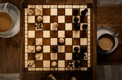 Juego de ajedrez de madera plegable Palacio 31 x 31 cm