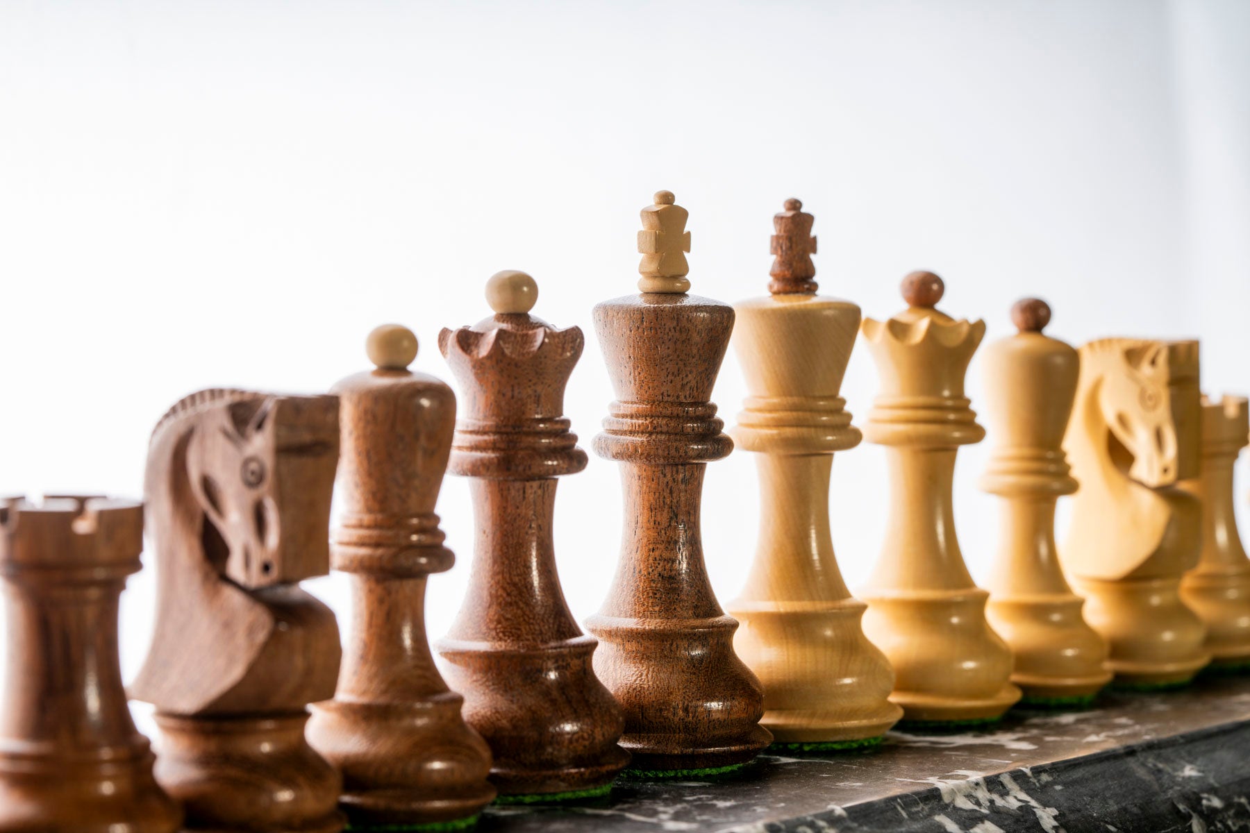 Zagreb Chess Figures Indian Acacia/Buckthorn 3.5 - Zagreb Chess Figures Indian Acacia/Buckthorn 3.5