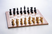 Classic Ebonised 3,5" chess pieces