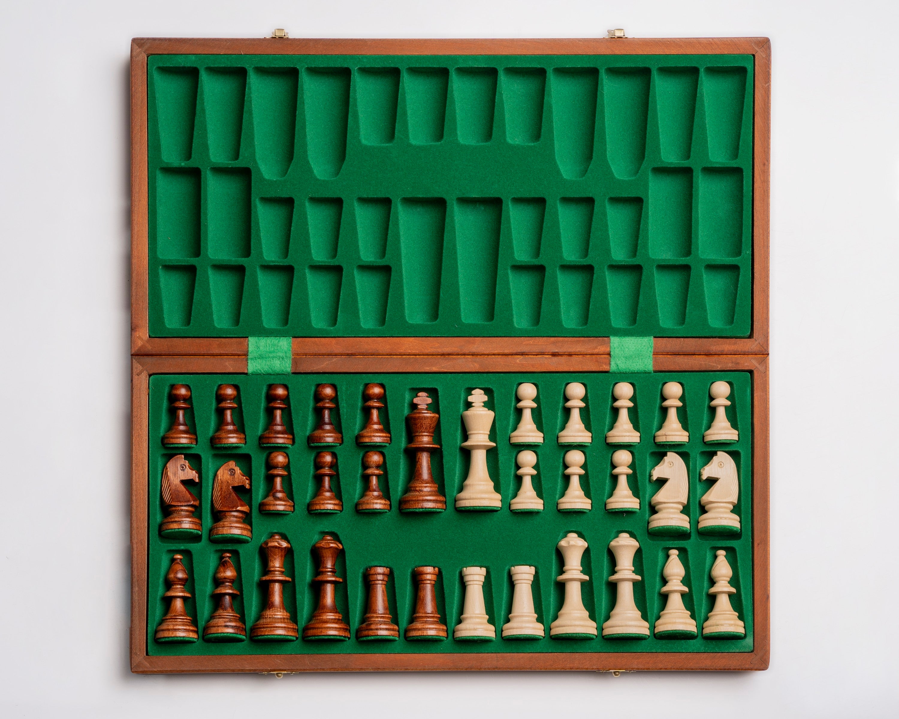 Juego de ajedrez de madera para torneo Estrategia n.º 6 con damas adicionales - Juego de ajedrez de madera para torneo Estrategia n.º 6 con damas adicionales