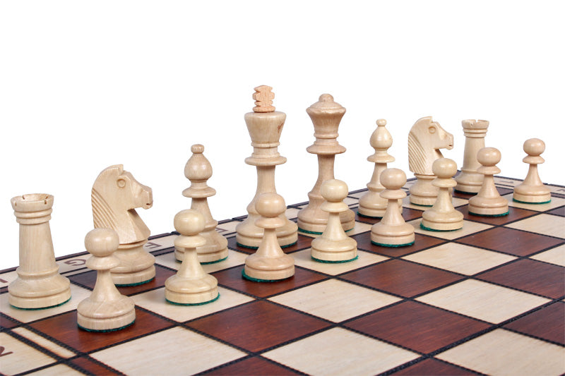 Juego de ajedrez de madera para torneos 42 x 42 cm Madrid - Juego de ajedrez de madera para torneos 42 x 42 cm Madrid