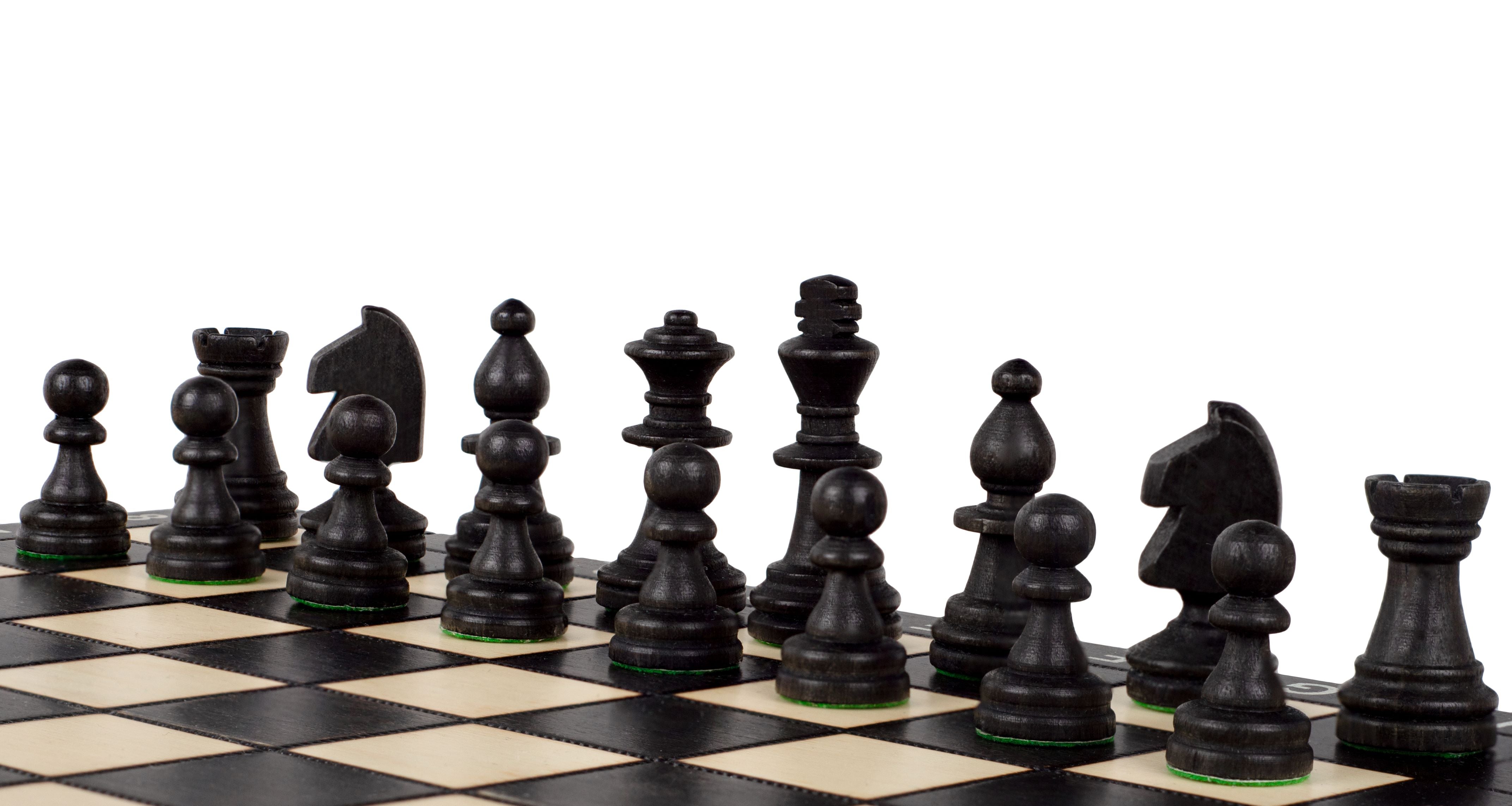 MAGNETISCHES SCHACH- SCHWARZ - MAGNETISCHES SCHACH- SCHWARZ