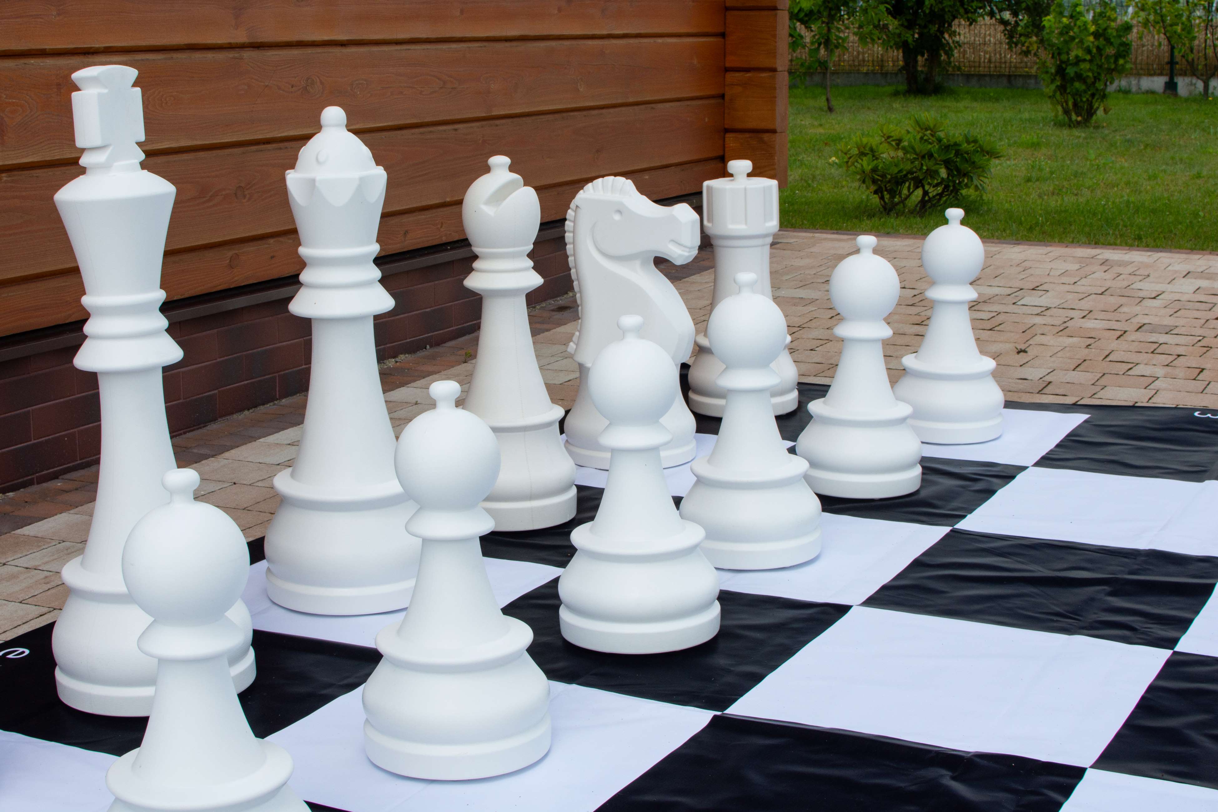 Giant chess pieces (king height 90 cm) - Giant chess pieces (king height 90 cm)