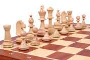 Turnierschach-Set Nr. 5 Intarsienarbeit (48x48cm) PROFESSIONAL Schachspiel