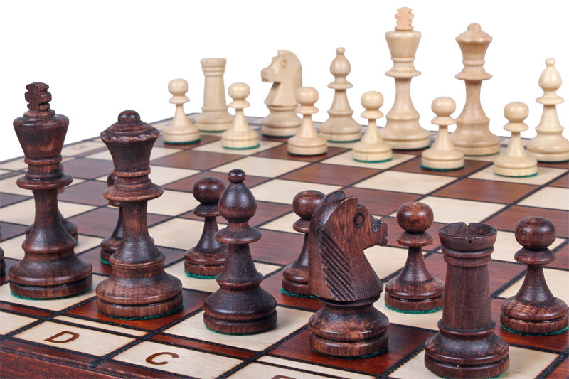 Juego de ajedrez de madera para torneos 42 x 42 cm Madrid - Juego de ajedrez de madera para torneos 42 x 42 cm Madrid