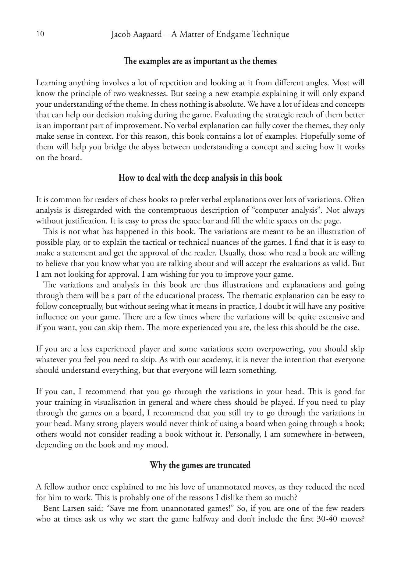 A Matter of Endgame Technique by Jacob Aagaard (relié) - A Matter of Endgame Technique by Jacob Aagaard (relié)