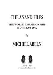 The Anand Files by Michiel Abeln (softcover)
