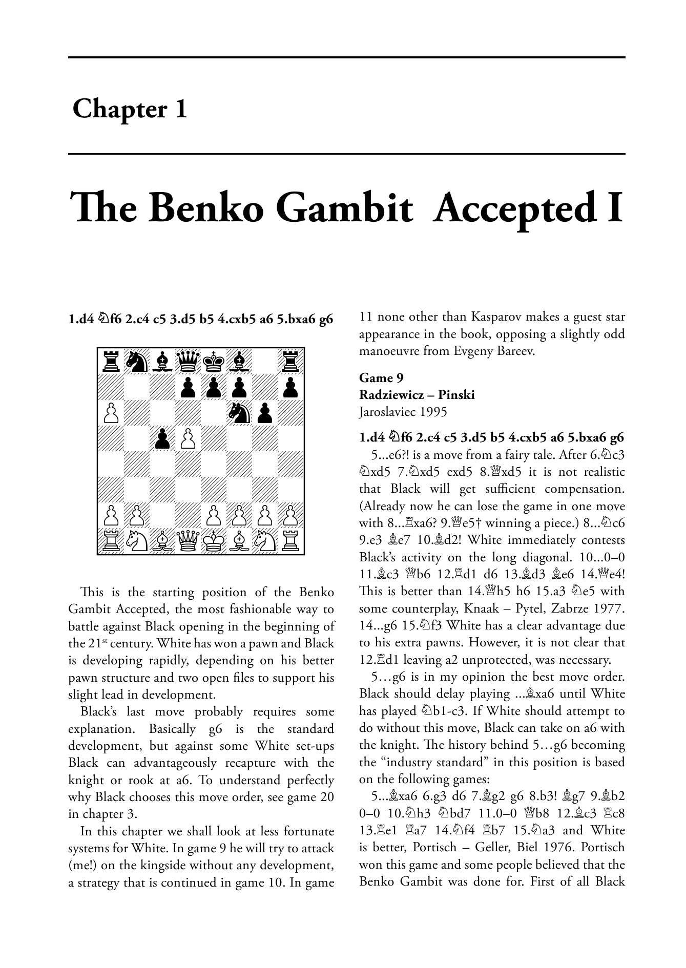The Benko Gambit by Jan Pinksi (miękka okładka) - The Benko Gambit by Jan Pinksi (miękka okładka)