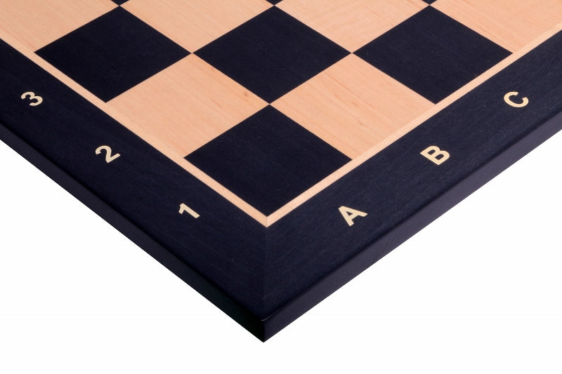 No6 Tablero de ajedrez negro+ 3.75" Piezas alemanas ebonizadas - ea62a0cedb9cdd3fd4f96afe2b439543