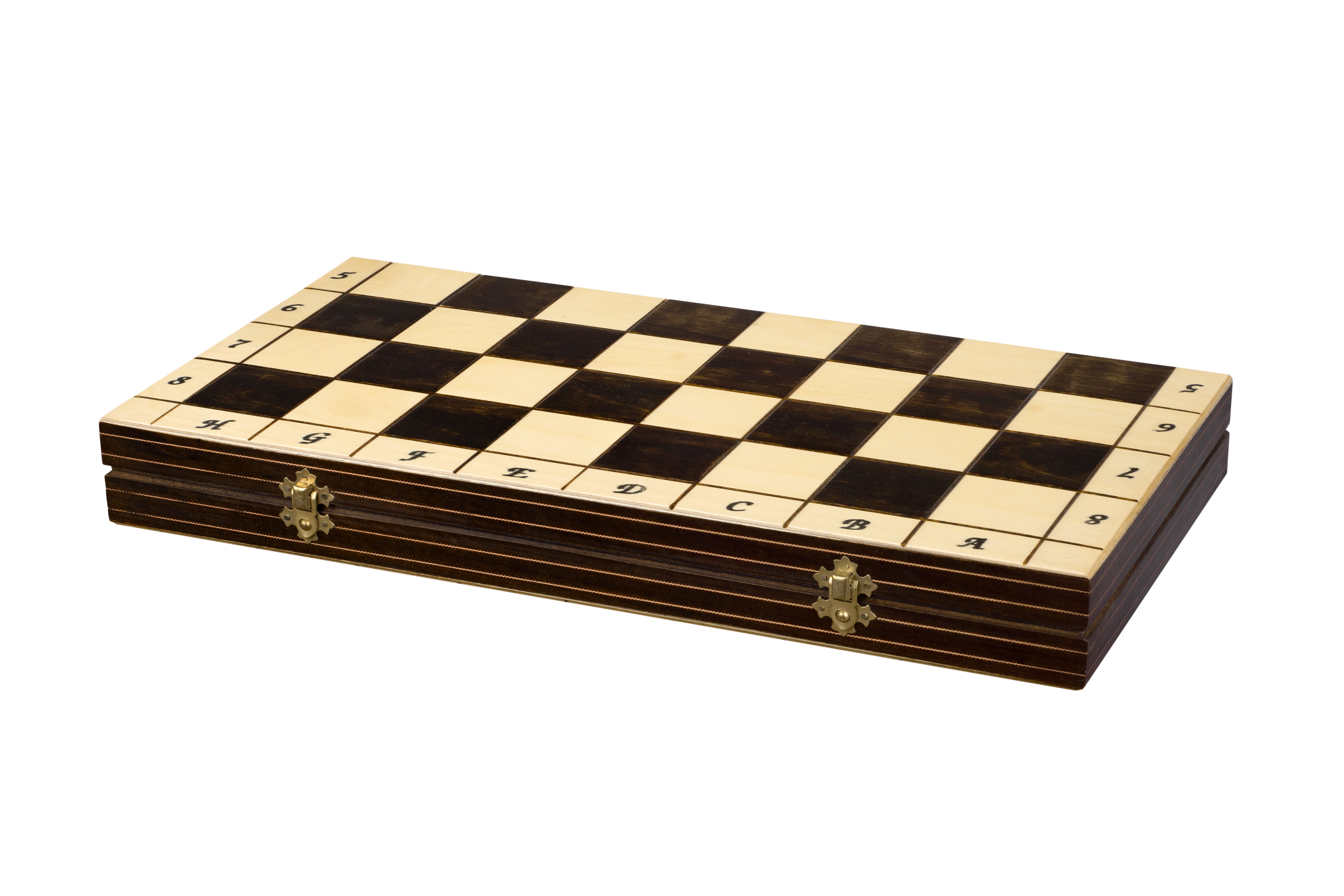 Jeu d'Echecs du SAPIN DE NOËL en bois de charme, de taille moyenne (49 x 49 cm) - Jeu d'Echecs du SAPIN DE NOËL en bois de charme, de taille moyenne (49 x 49 cm)