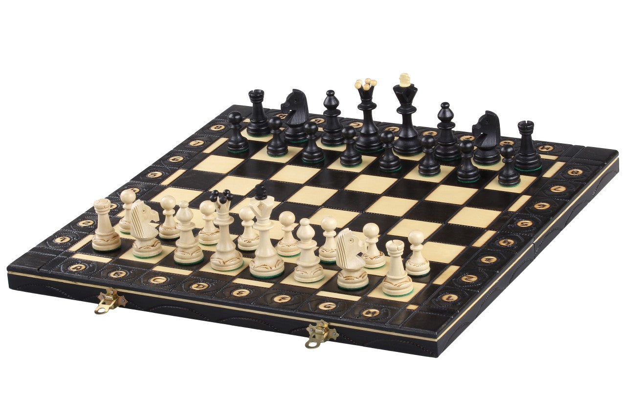 Set di Scacchi FirenzeE Nero (nuova linea) - Set di Scacchi FirenzeE Nero (nuova linea)