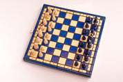 Scacchi "PICCOLA PERLA" blu