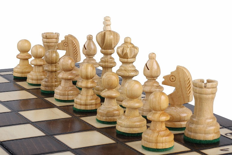 CHESS + SMALL CHECKERS (CHERRY) - CHESS + SMALL CHECKERS (CHERRY)