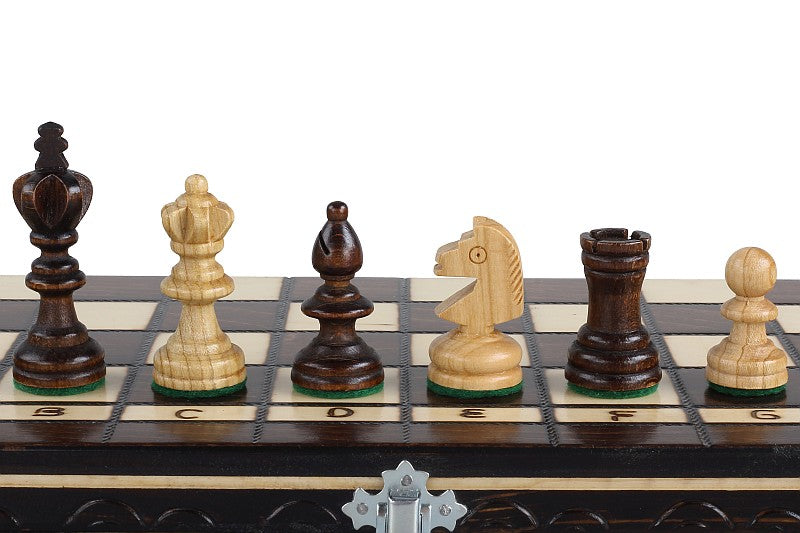CHESS + SMALL CHECKERS (CHERRY) - CHESS + SMALL CHECKERS (CHERRY)