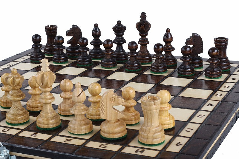 CHESS + SMALL CHECKERS (CHERRY) - CHESS + SMALL CHECKERS (CHERRY)