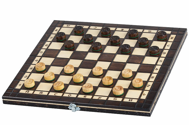 CHESS + SMALL CHECKERS (CHERRY) - CHESS + SMALL CHECKERS (CHERRY)