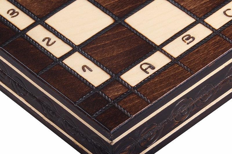 CHESS + SMALL CHECKERS (CHERRY) - CHESS + SMALL CHECKERS (CHERRY)