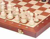 Juego de ajedrez de torneo nº 4 New Line, marquetería (42x42cm)