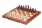 Juego de ajedrez de torneo nº 4 New Line, marquetería (42x42cm)