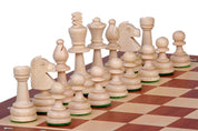 Juego de ajedrez de torneo nº 4 New Line, marquetería (42x42cm)