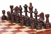 Juego de ajedrez de torneo nº 4 New Line, marquetería (42x42cm)