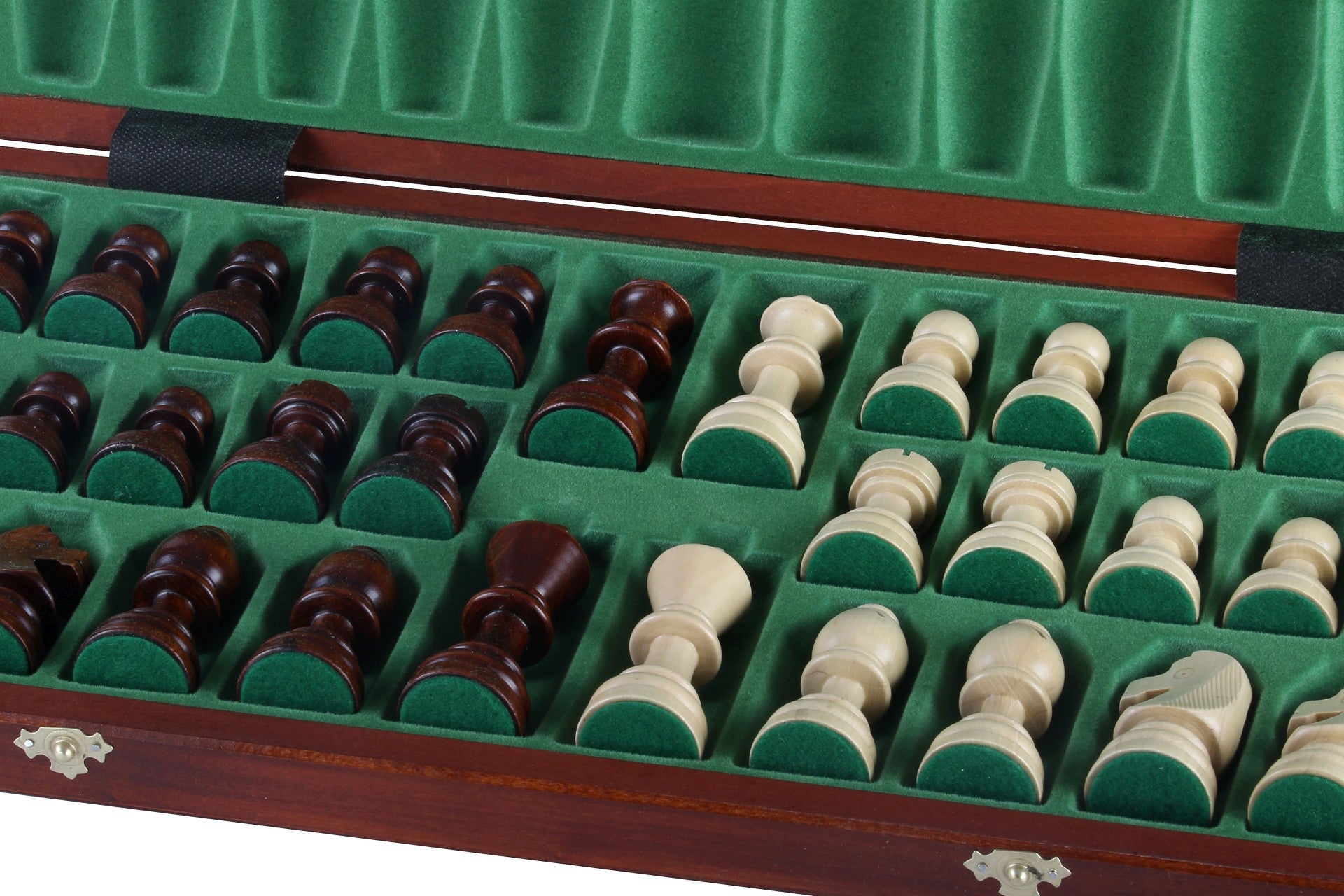 Jeu d'échecs DE TOURNOI No 8 en bois de charme, de grande taille (55 x 55cm) - Ensemble Complet - Jeu d'échecs DE TOURNOI No 8 en bois de charme, de grande taille (55 x 55cm) - Ensemble Complet