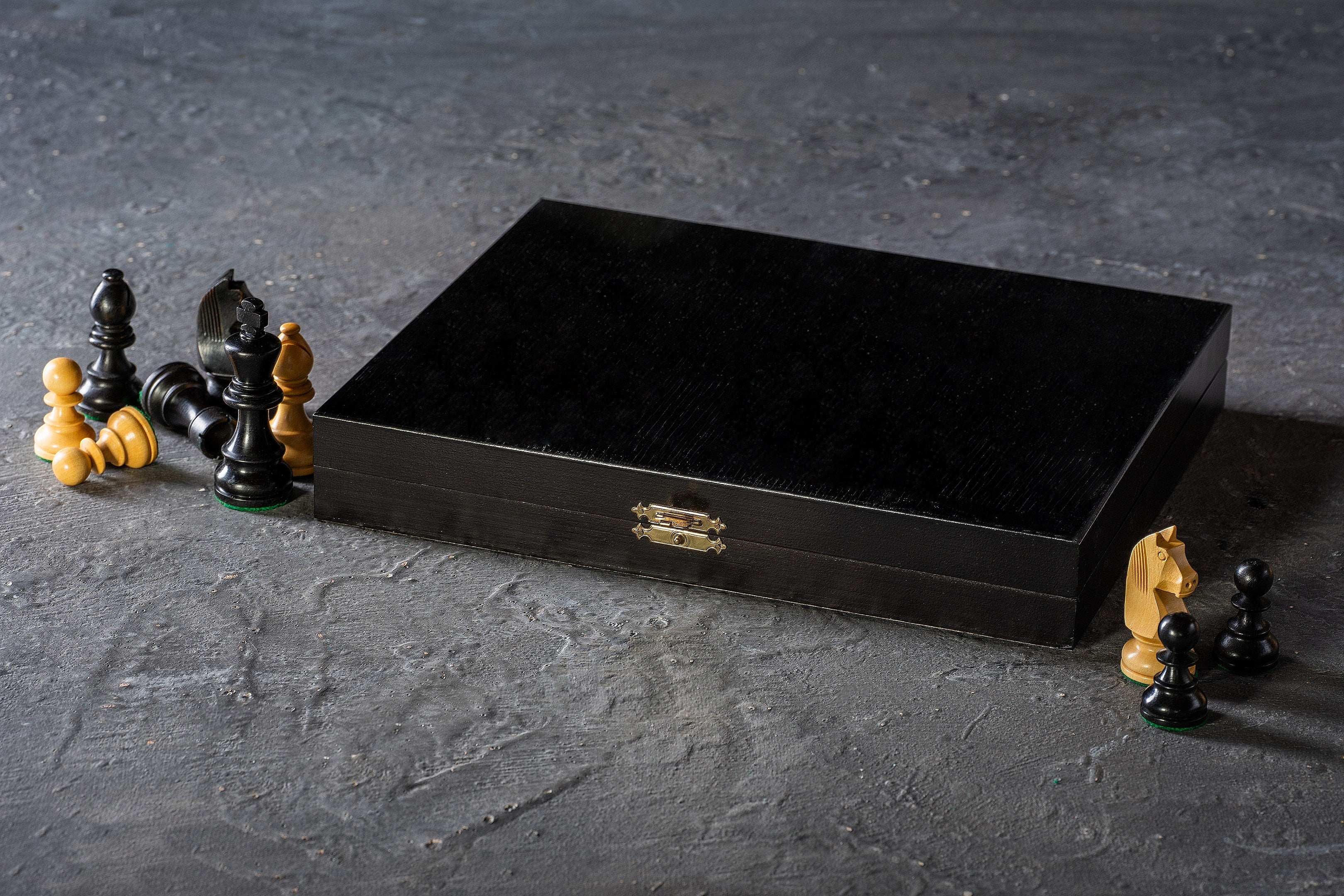 STAUNTON LUX No 5 BOX BLACK - STAUNTON LUX No 5 BOX BLACK