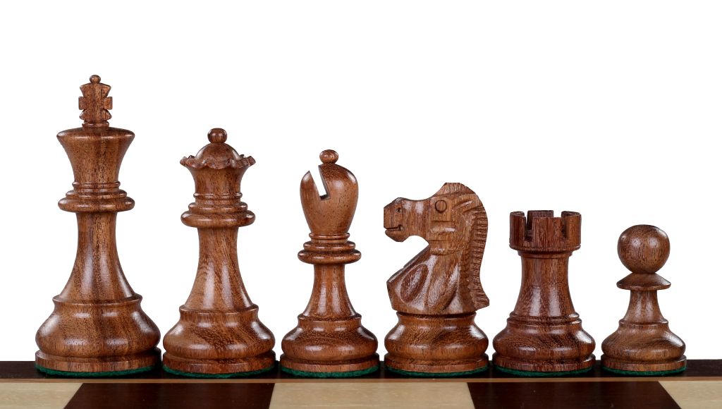 Reykjavik Chess Figures Acacia/Buckthorn 3.5 - Reykjavik Chess Figures Acacia/Buckthorn 3.5