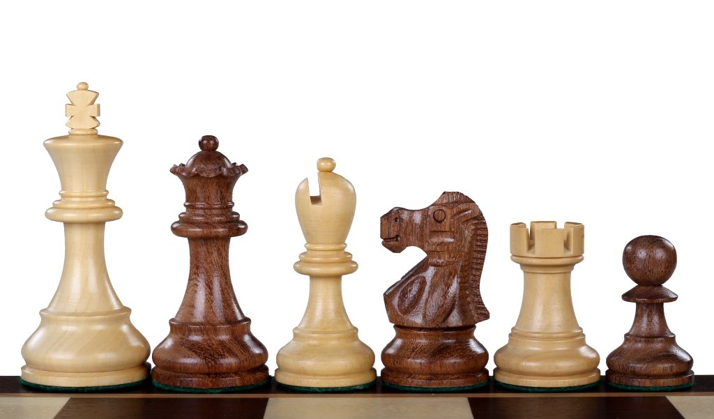 Reykjavik Chess Figures Acacia/Buckthorn 3.5 - Reykjavik Chess Figures Acacia/Buckthorn 3.5