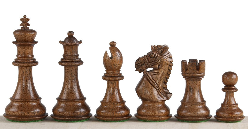 Kings Bridal Acacia/Boxwood 3,75'' chess pieces - Kings Bridal Acacia/Boxwood 3,75'' chess pieces