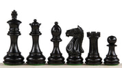 Oxford Ebonised 3,5'' chess pieces