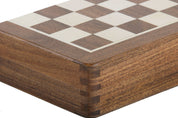 MAGNETISCHES Schachspiel mit eingelegtem Schachbrett, 25 cm