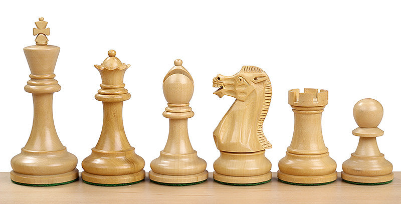 Executive Ebonised 4" chess pieces - Executive Ebonised 4" chess pieces