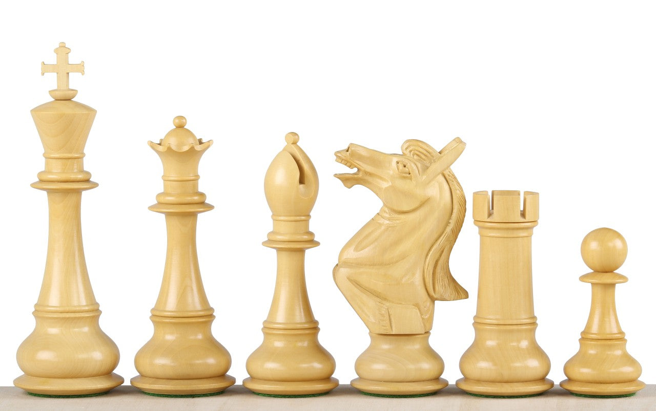 NAPOLEON EBONY CHESS FIGURES 6 INCHES - NAPOLEON EBONY CHESS FIGURES 6 INCHES