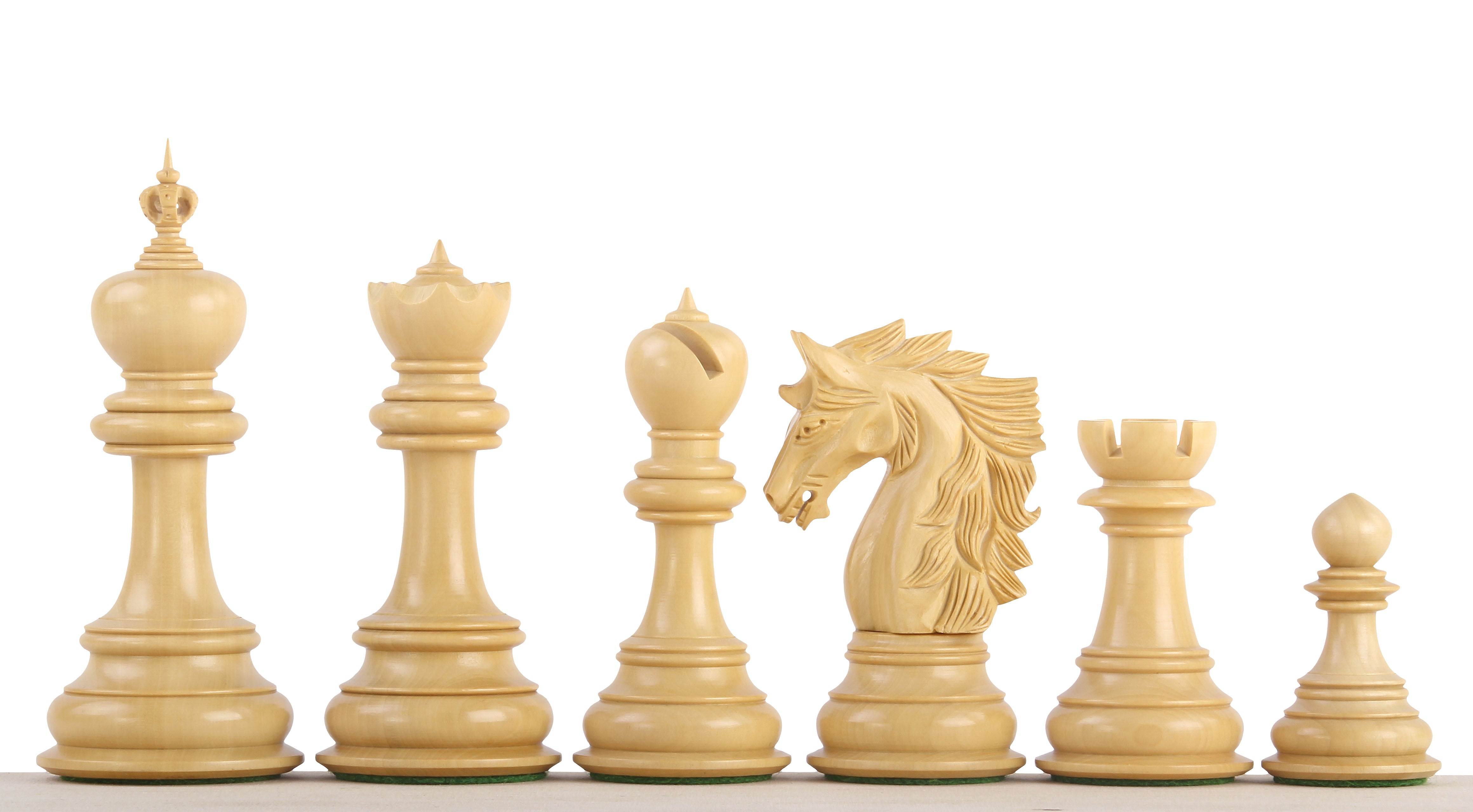 Dubliner Montgoy Ebony 5 inch chess pieces - Dubliner Montgoy Ebony 5 inch chess pieces