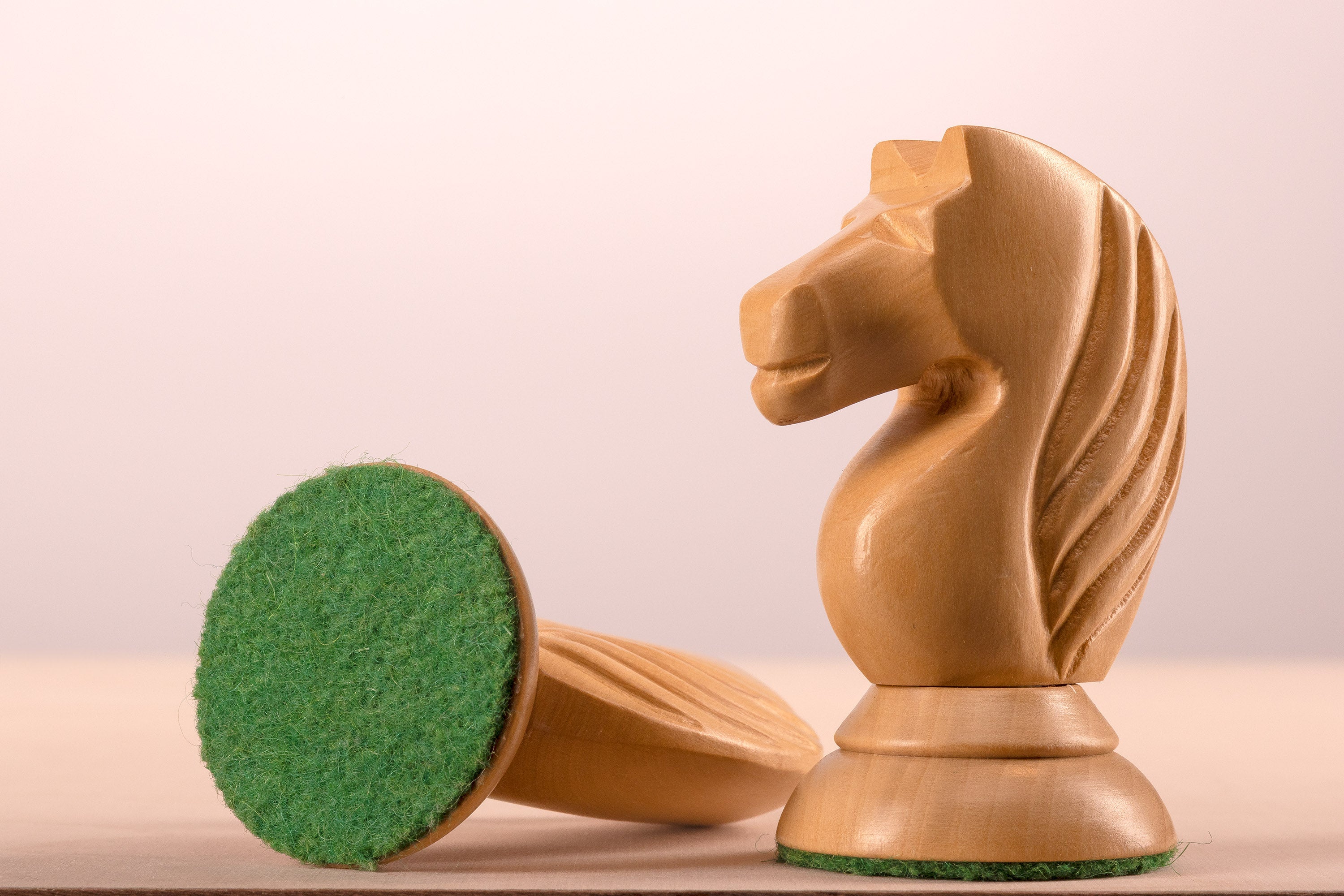 Figuritas de ajedrez Queen's Gambit de 1957, madera de acacia india, 3,75 pulgadas - Figuritas de ajedrez Queen's Gambit de 1957, madera de acacia india, 3,75 pulgadas