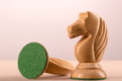 Figuritas de ajedrez Queen's Gambit de 1957, madera de acacia india, 3,75 pulgadas
