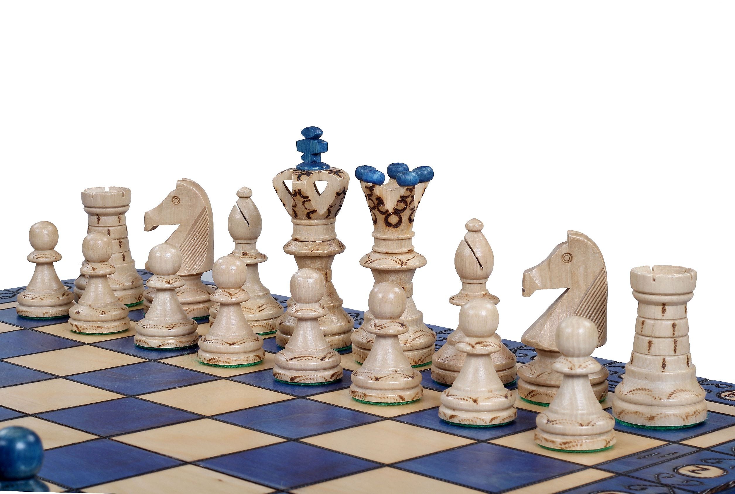 AMBASSADOR chess New Line blau - AMBASSADOR chess New Line blau