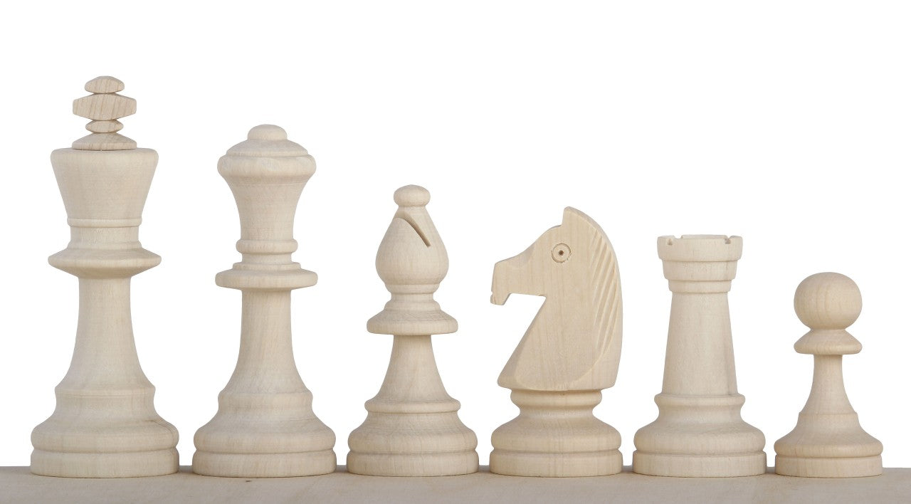 Raw chess pieces #5 to paint yourself - DIY artistic chess pieces - 8e4b42ccf0ebfdba2b982cc576813f7d