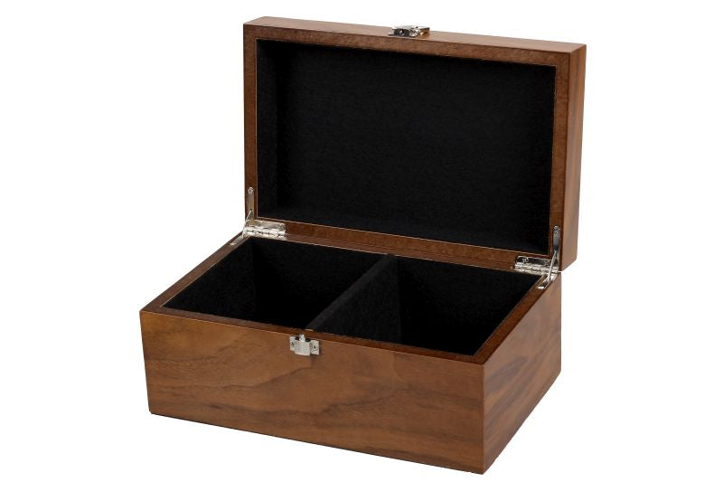 Boîte de rangement Luxe en bois de noyer pour pièces d'échecs de taille 4,00'' - b119770083141ae1add8939e308f97d5