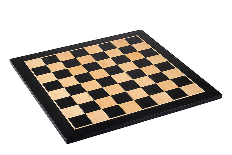 Tournament chess set No. 5 - 50mm board + German Knight 3.5" pieces - Tournament chess set No. 5 - 50mm board + German Knight 3.5" pieces