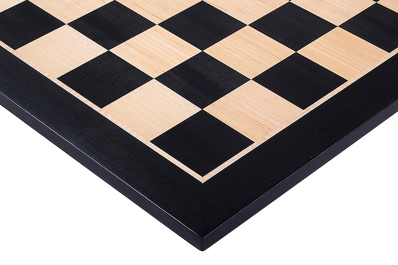 Tournament chess set No. 5 - 50mm board + German Knight 3.5" pieces - Tournament chess set No. 5 - 50mm board + German Knight 3.5" pieces