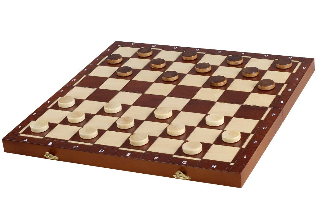 Jeu d'Echecs  de Tornoi + Dames + Backgammon en bois de charme, de taille 4 (40,5 x 40,5cm) - Ensemble comprenant trois jeux pour deux joueurs - Jeu d'Echecs  de Tornoi + Dames + Backgammon en bois de charme, de taille 4 (40,5 x 40,5cm) - Ensemble comprenant trois jeux pour deux joueurs