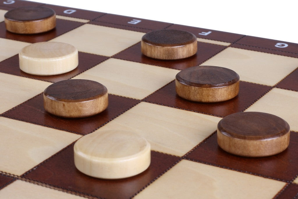 Jeu d'Echecs  de Tornoi + Dames + Backgammon en bois de charme, de taille 4 (40,5 x 40,5cm) - Ensemble comprenant trois jeux pour deux joueurs - Jeu d'Echecs  de Tornoi + Dames + Backgammon en bois de charme, de taille 4 (40,5 x 40,5cm) - Ensemble comprenant trois jeux pour deux joueurs
