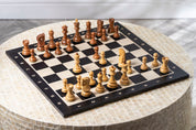 Zagreb Chess Figures Indian Acacia/Buckthorn 3.5