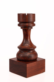 Schachbecher aus Holz - Black Tower