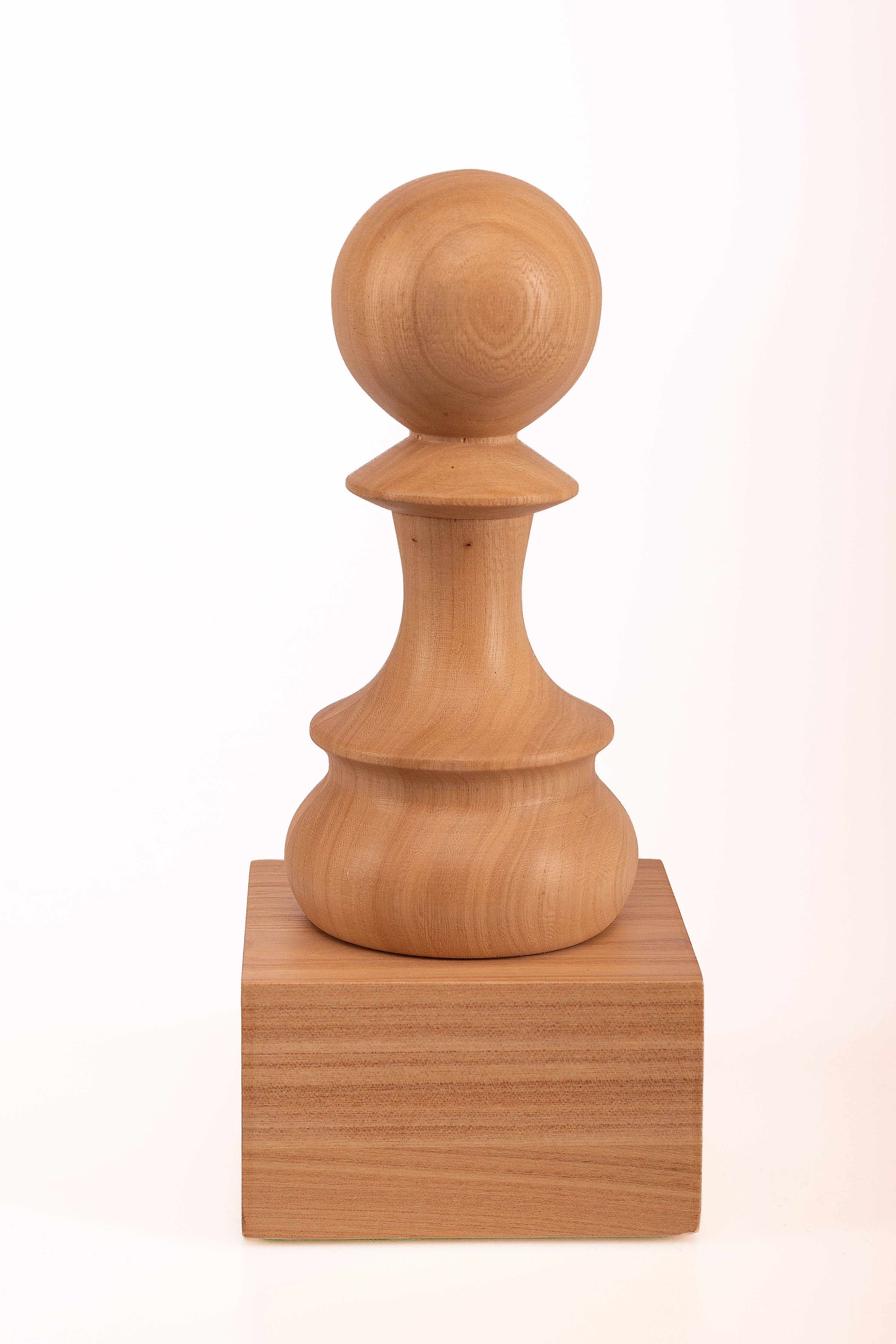 Schachbecher aus Holz - Weißer Bauer - Schachbecher aus Holz - Weißer Bauer