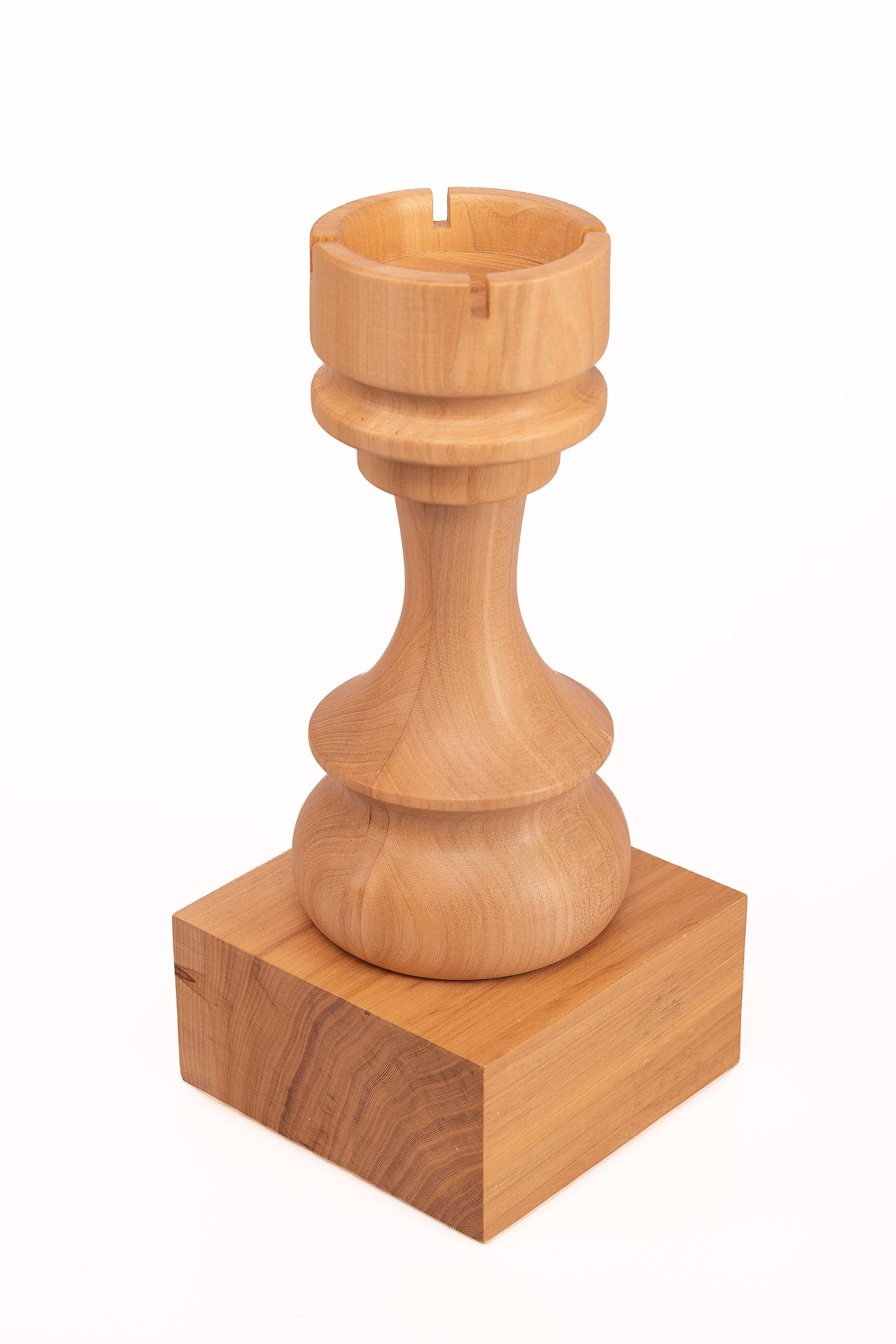 Scacchi di legno - Torre bianca - Scacchi di legno - Torre bianca